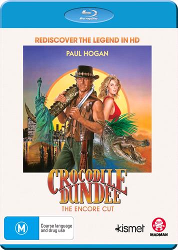 Glen Innes NSW, Crocodile Dundee - Encore Cut, The, Movie, Action/Adventure, Blu Ray