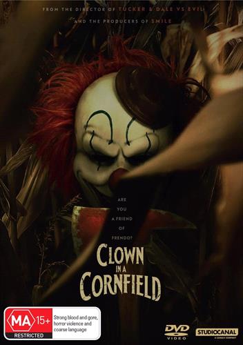 Glen Innes NSW, Clown In A Cornfield, Movie, Horror/Sci-Fi, DVD