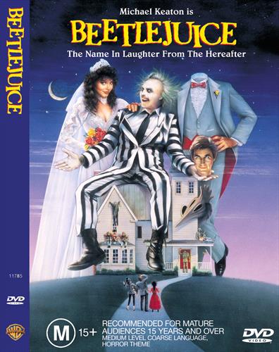 Glen Innes NSW, Beetlejuice , Movie, Comedy, DVD