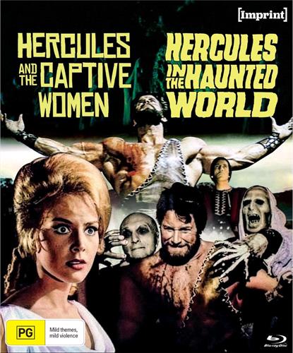 Glen Innes NSW, Hercules In The Haunted World / Hercules And The Captive Women, Movie, Action/Adventure, Blu Ray