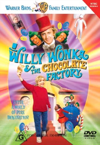 Glen Innes NSW, Willy Wonka And The Chocolate Factory , Movie, Children & Family, DVD