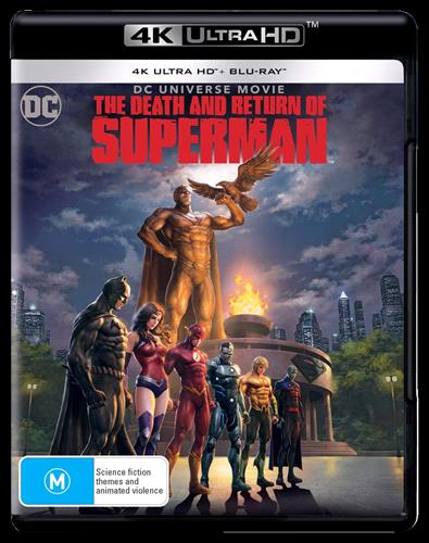 Glen Innes NSW, Death And Return Of Superman, The, Movie, Action/Adventure, Blu Ray