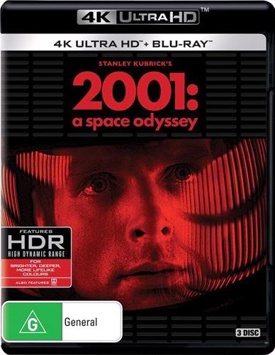 Glen Innes NSW, 2001 - Space Odyssey, A, Movie, Horror/Sci-Fi, Blu Ray