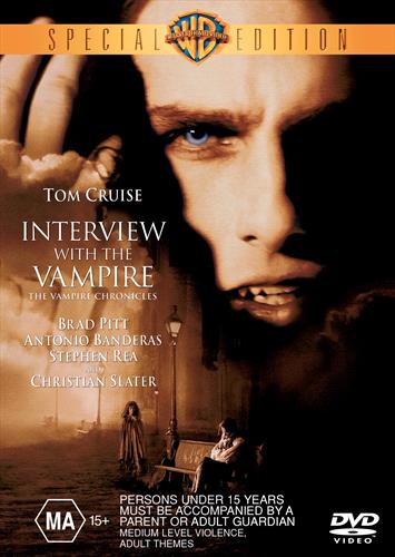 Glen Innes NSW, Interview With The Vampire, Movie, Horror/Sci-Fi, DVD