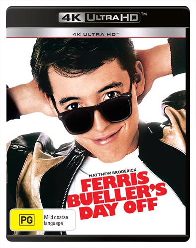 Glen Innes NSW, Ferris Bueller's Day Off, Movie, Comedy, Blu Ray