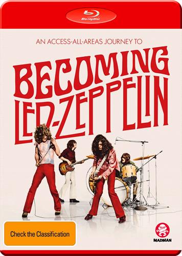 Glen Innes NSW, Becoming Led Zeppelin, Movie, Special Interest, Blu Ray