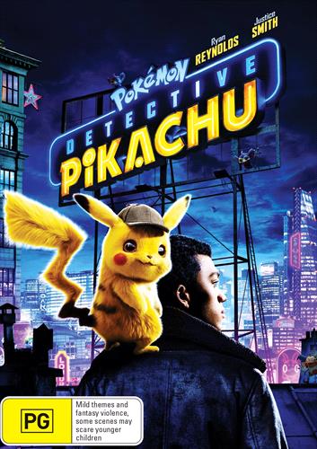 Glen Innes NSW, Detective Pikachu, Movie, Action/Adventure, DVD