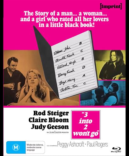 Glen Innes NSW, Three Into Two Won't Go, Movie, Drama, Blu Ray