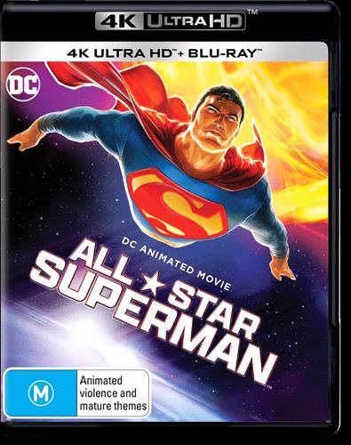 Glen Innes NSW, All-Star Superman, Movie, Action/Adventure, Blu Ray