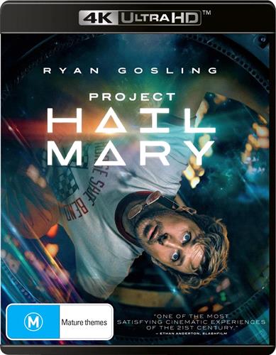 Glen Innes NSW, Project Hail Mary, Movie, Horror/Sci-Fi, Blu Ray