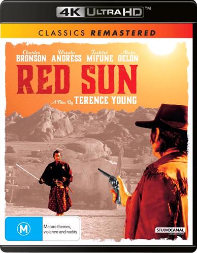 Glen Innes NSW, Red Sun, Movie, Drama, Blu Ray