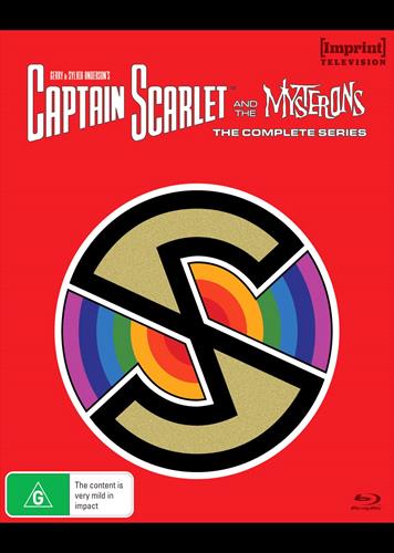 Glen Innes NSW, Captain Scarlet And The Mysterons, Movie, Horror/Sci-Fi, Blu Ray