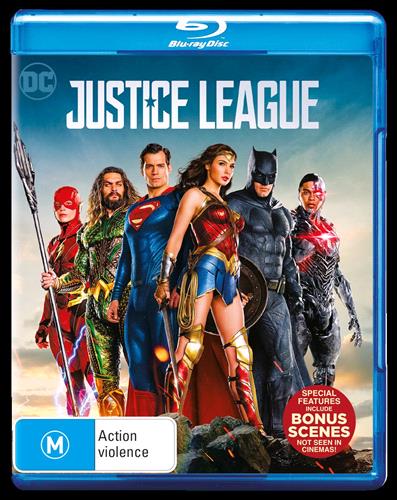 Glen Innes NSW, Justice League, Movie, Action/Adventure, Blu Ray