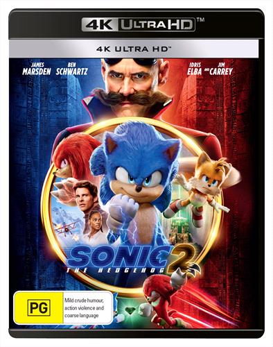 Glen Innes NSW, Sonic The Hedgehog 2, Movie, Action/Adventure, Blu Ray