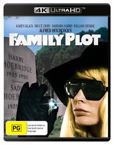 Glen Innes NSW, Family Plot, Movie, Thriller, Blu Ray