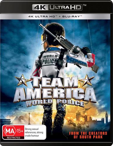 Glen Innes NSW, Team America - World Police, Movie, Comedy, Blu Ray