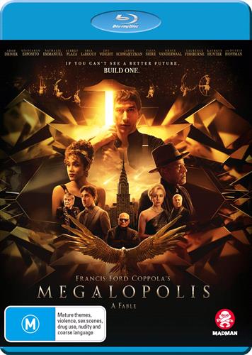 Glen Innes NSW, Megalopolis, Movie, Drama, Blu Ray