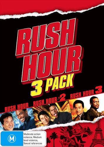 Glen Innes NSW, Rush Hour Triple Pack - Rush Hour  / Rush Hour 02  / Rush Hour 03 , Movie, Action/Adventure, DVD