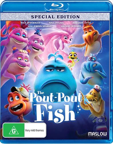 Glen Innes NSW, Pout-Pout Fish, The, Movie, Children & Family, Blu Ray