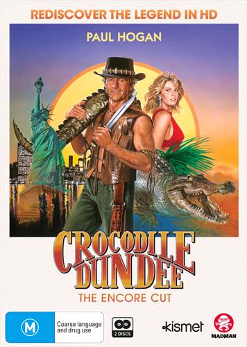 Glen Innes NSW, Crocodile Dundee - Encore Cut, The, Movie, Action/Adventure, DVD