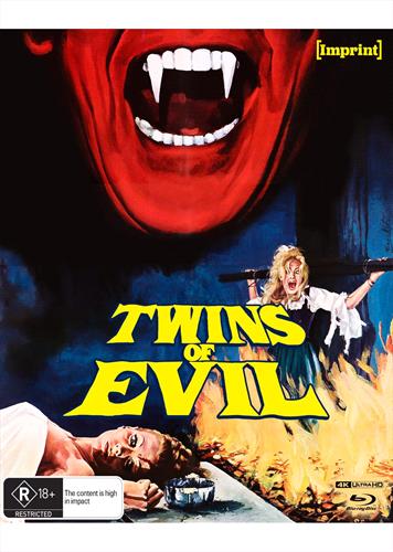Glen Innes NSW, Twins Of Evil, Movie, Horror/Sci-Fi, Blu Ray