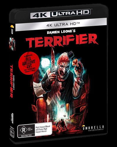 Glen Innes NSW, Terrifier, Movie, Horror/Sci-Fi, Blu Ray