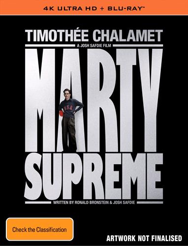 Glen Innes NSW, Marty Supreme, Movie, Drama, Blu Ray