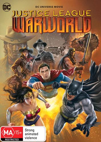 Glen Innes NSW, Justice League - Warworld, Movie, Action/Adventure, DVD