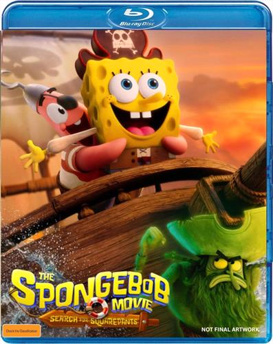 Glen Innes NSW, Spongebob Squarepants - Search For Squarepants, Movie, Comedy, Blu Ray