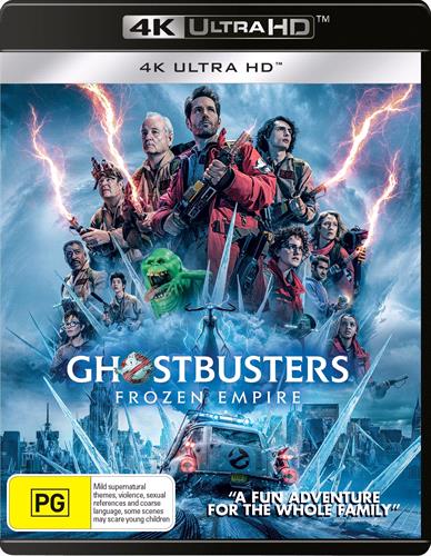 Glen Innes NSW, Ghostbusters - Frozen Empire, Movie, Action/Adventure, Blu Ray