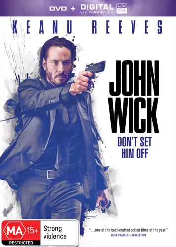 Glen Innes NSW, John Wick, Movie, Action/Adventure, DVD