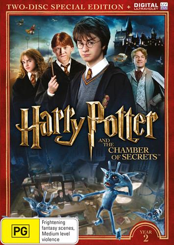 Glen Innes NSW, Harry Potter And The Chamber Of Secrets, Movie, Action/Adventure, DVD