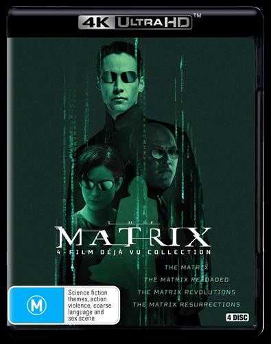 Glen Innes NSW, Matrix, The, Movie, Horror/Sci-Fi, Blu Ray