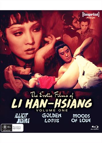 Glen Innes NSW, Erotic Films Of Li Han-Hsiang, The, Movie, Adult Audience, Blu Ray
