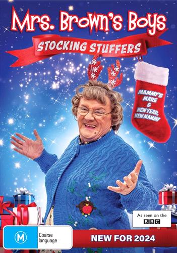 Glen Innes NSW, Mrs Brown's Boys - Stocking Stuffers, TV, Comedy, DVD