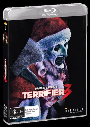 Glen Innes NSW, Terrifier 3, Movie, Horror/Sci-Fi, Blu Ray