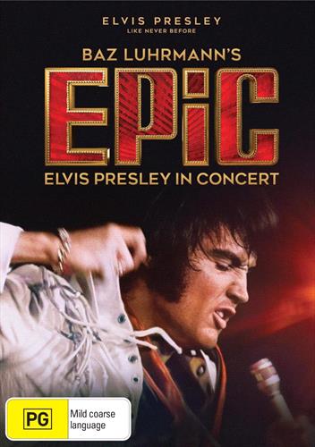 Glen Innes NSW, Epic - Elvis Presley In Concert, Movie, Special Interest, DVD