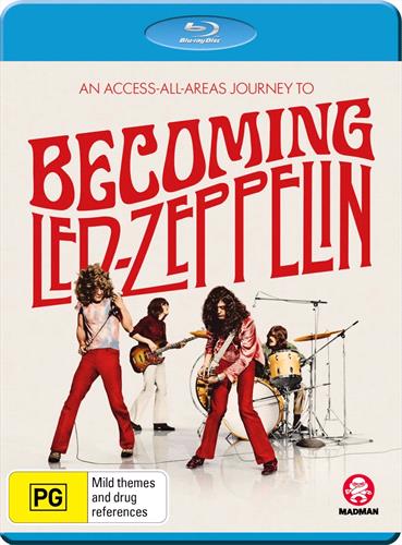 Glen Innes NSW, Becoming Led Zeppelin, Movie, Special Interest, Blu Ray