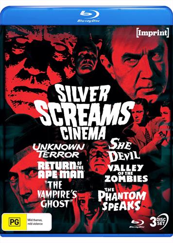 Glen Innes NSW, Silver Screams Cinema, Movie, Horror/Sci-Fi, Blu Ray