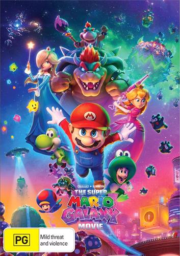 Glen Innes NSW, Super Mario Galaxy Movie, The, Movie, Children & Family, DVD