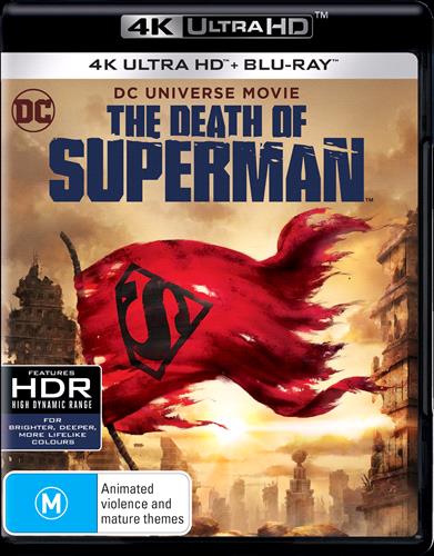 Glen Innes NSW, Death Of Superman, The, Movie, Action/Adventure, Blu Ray