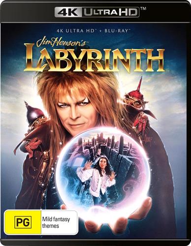 Glen Innes NSW, Labyrinth, Movie, Children & Family, Blu Ray