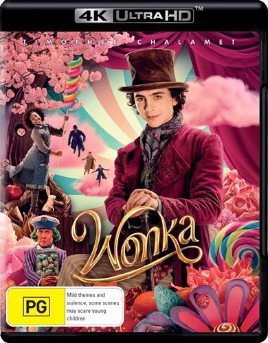 Glen Innes NSW, Wonka, Movie, Action/Adventure, Blu Ray