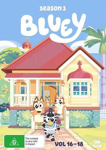 Glen Innes NSW, Bluey, TV, Children & Family, DVD