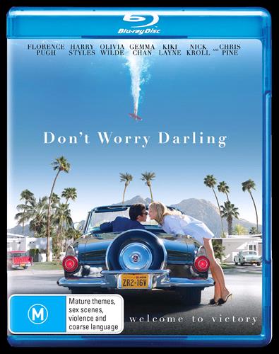 Glen Innes NSW, Don't Worry Darling, Movie, Thriller, Blu Ray