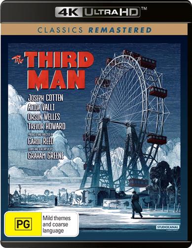 Glen Innes NSW, Third Man, The, Movie, Drama, Blu Ray
