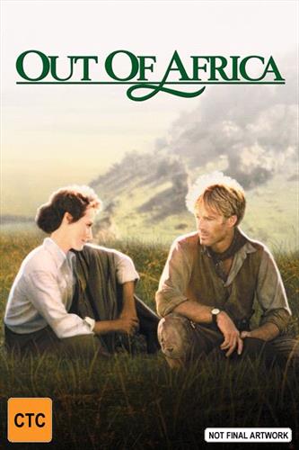 Glen Innes NSW, Out Of Africa, Movie, Drama, Blu Ray