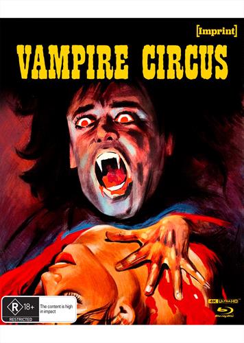 Glen Innes NSW, Vampire Circus, Movie, Horror/Sci-Fi, Blu Ray