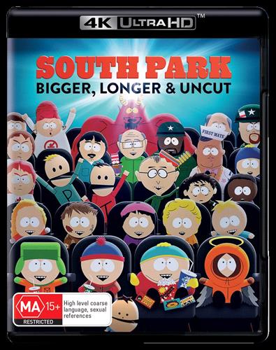 Glen Innes NSW, South Park - Bigger, Longer & Uncut, Movie, Comedy, Blu Ray