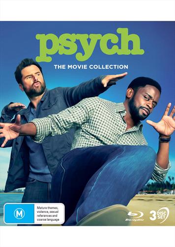 Glen Innes NSW, Psych - Movie, The / Pysch 2 - Lassie Come Home / Pysch 3 - This Is Gus, Movie, Comedy, Blu Ray